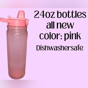 New pink water bottles -24oz